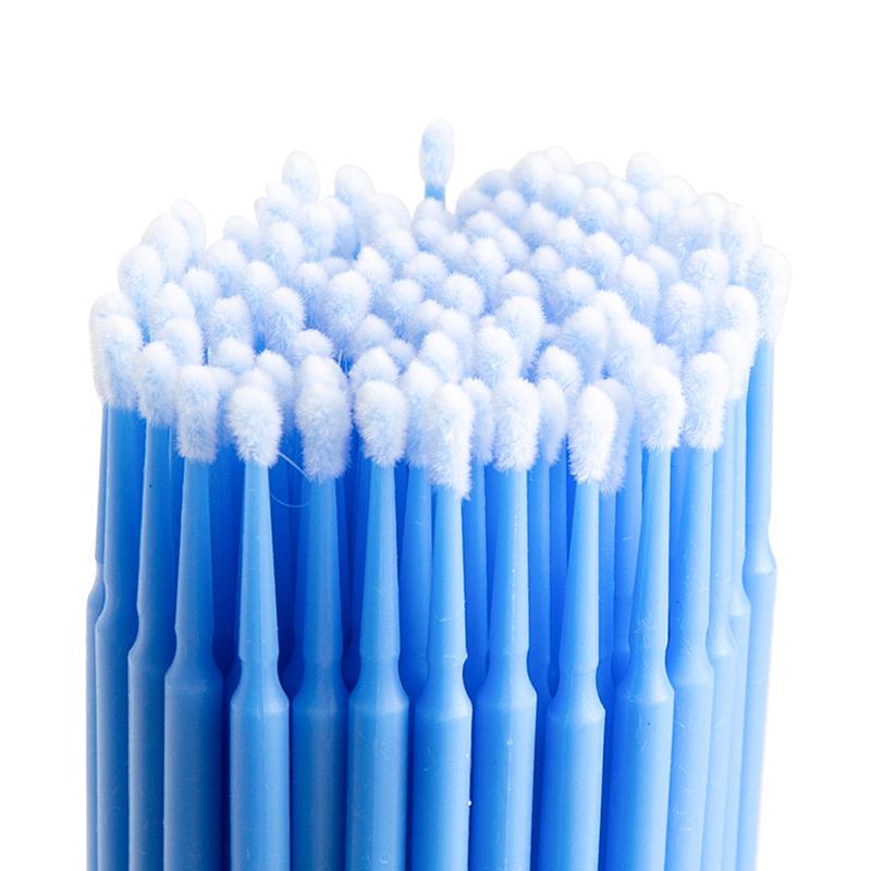 100Pcs/Lot Brushes Paint Touch-Up Up Paint Micro Brush Tips Auto Mini Head Brush Car Parts Beauty Eyeliner Makeup Brush