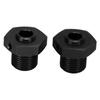 1Pair Aluminum Alloy 17mm Wheel Hex Hub Adapter with Pin for   1Celsius8 RC Car Upgrade Part
