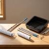 Paint Roller Set with Tray and Extension Pole Adjustable Wide Tool for