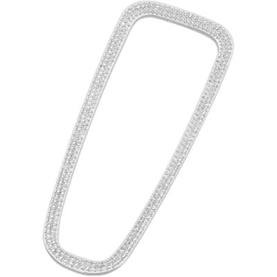 Kompatybilne Volvo S60 XC60 XC90 S90 Bling Akcesoria Elektroniczne Opakowanie Przycisk Naklejki Kryształowe