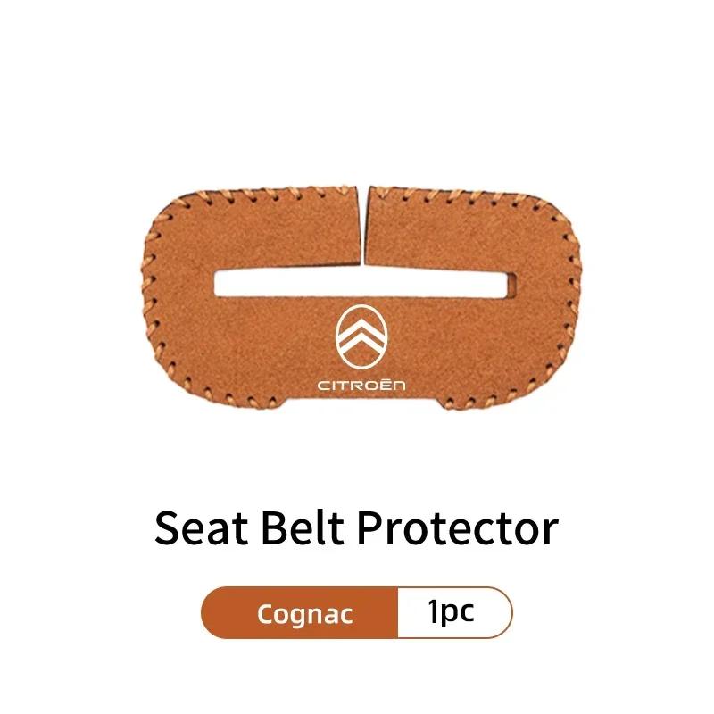 

Suede Car Seat Belt Buckle Cover Anti-Scratch Protector Clip For Citroen C4 C3 C5 C1 C2 C6 VTS C4L DS3 DS4 DS5 Grand Berlingo