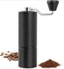 Manual Coffee Grinder Stainless Steel Conical Burr Capacity 25g Hand Coffee Bean Grinder Double Bearing Positioning