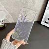Elegance Purple Lavender Pattern Clear Case For Samsung Galaxy S26 S25 S24 S23 S22 S21 S20 Ultra Plus FE A53 A72 A71 A73 Cover