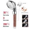 Water Saving High Pressure Shower Head Anion Filter Function SPA Showerheads  Bathroom
