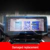 Película Protectora de Pantalla de Vidrio Templado para Navegación Toyota C-HR para 24 Modelos – Accesorio para la Consola Interior