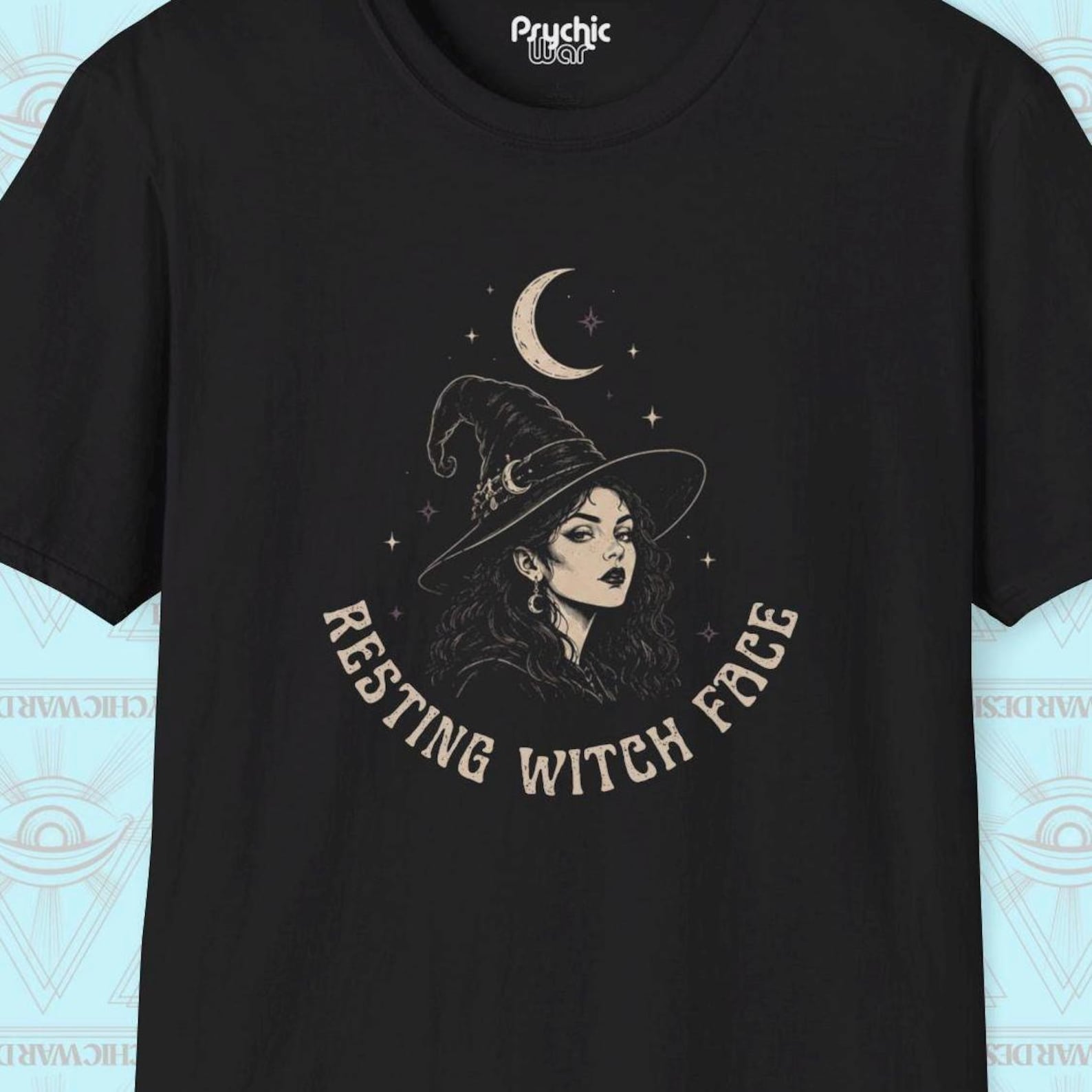 Resting Witch Face Shirt Funny Witch T Shirt Halloween Witch Tee Gothic Witchy Shirt Spooky Season Gift Goth Aesthetic Top 3XL