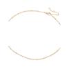 INS Titanium Steel Women's Japanese, Korean, European and American Golden Short Type Necklace
