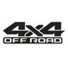 Autocolant Caroserie Vehicul, Litere PVC 4X4 Offroad Trail pentru Decorare Panou Lateral, Foaie Unică pentru Utilizare Accent Personalizat Styling