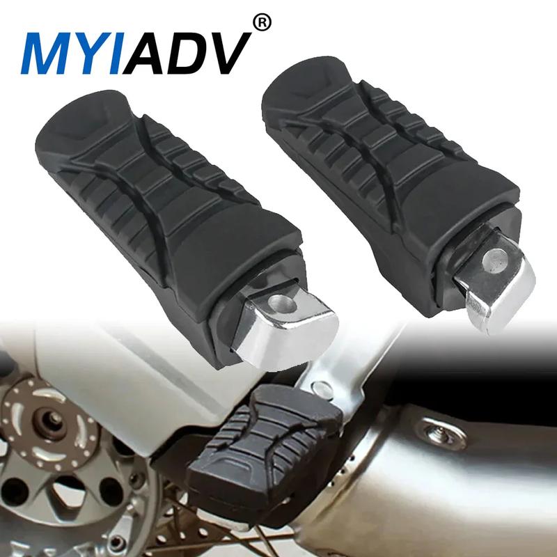 Motorcycle Footrest Rear Passenger Footpeg Rubber Cover Aluminum Foot Peg For BMW R1200GS ADV LC R1250GS Adventure 2018-2023