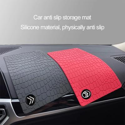 Car Dashboard Storage Anti Slip Pad Phone Store Items Mat For C3 C5 Aircross C5X C4 Cactus Picasso e-C3 C1 C-Crosser C6