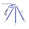 3 in 1 Dog Leash Detachable Belt, Sturdy, Adjustable,Triple for Large Medium Small