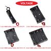 18650 Battery Storage Box Case 1 2 3 4 Slot DIY Plastic Batteries Clip Holder Container With Wire Lead For 18650 3.7V Batteries