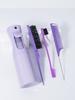 4-piece tip tail comb double-sided hair control brush and pressure spray bottle hairdressing tool set Special for real hair wigs