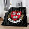 Famous University Logo Printed Blanket,Harvard ,Yale, MIT, West Point Military Academy, Stanfor, Cornell,