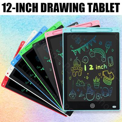 12-Zoll-Tablets Elektronisches Handschrift-Pad Schreibtafel Zeichen-Tablet LCD-Bildschirm Schreib-Tablet Digitale Grafikspielzeuge für Kinder