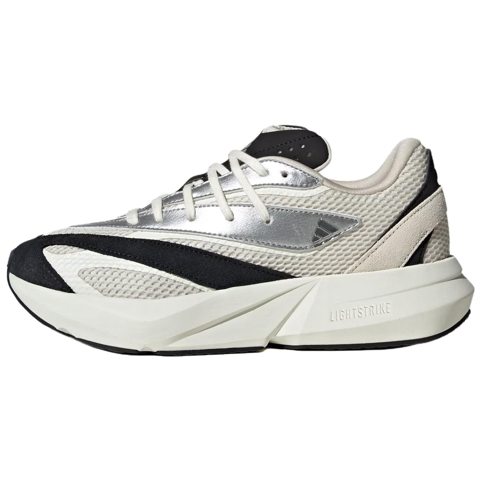 

Новые повседневные кроссовки для бега Adidas LIGHTBLAZE Женские бежевые серебристые JR7208 37