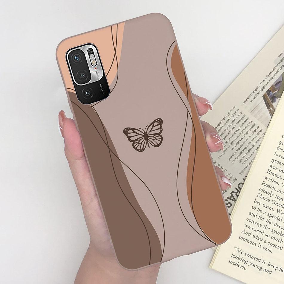 For Xiaomi Redmi Note 10 10T 11 SE 5G Case Pilot Cartoon Pattern Soft Silicone Back Cover For Xiaomi Poco M3 Pro 5G New Bumper