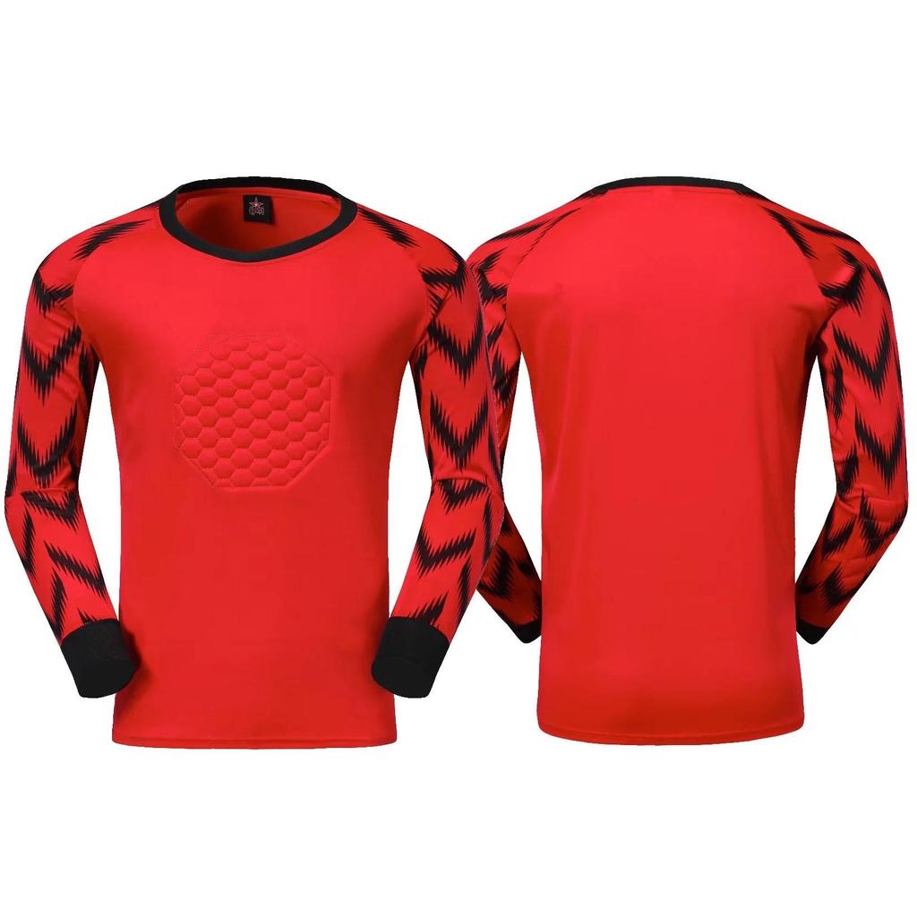 Goalkeeper Uniform with Anti-Fall and Anti-Collision Sponge Padding for Football Training