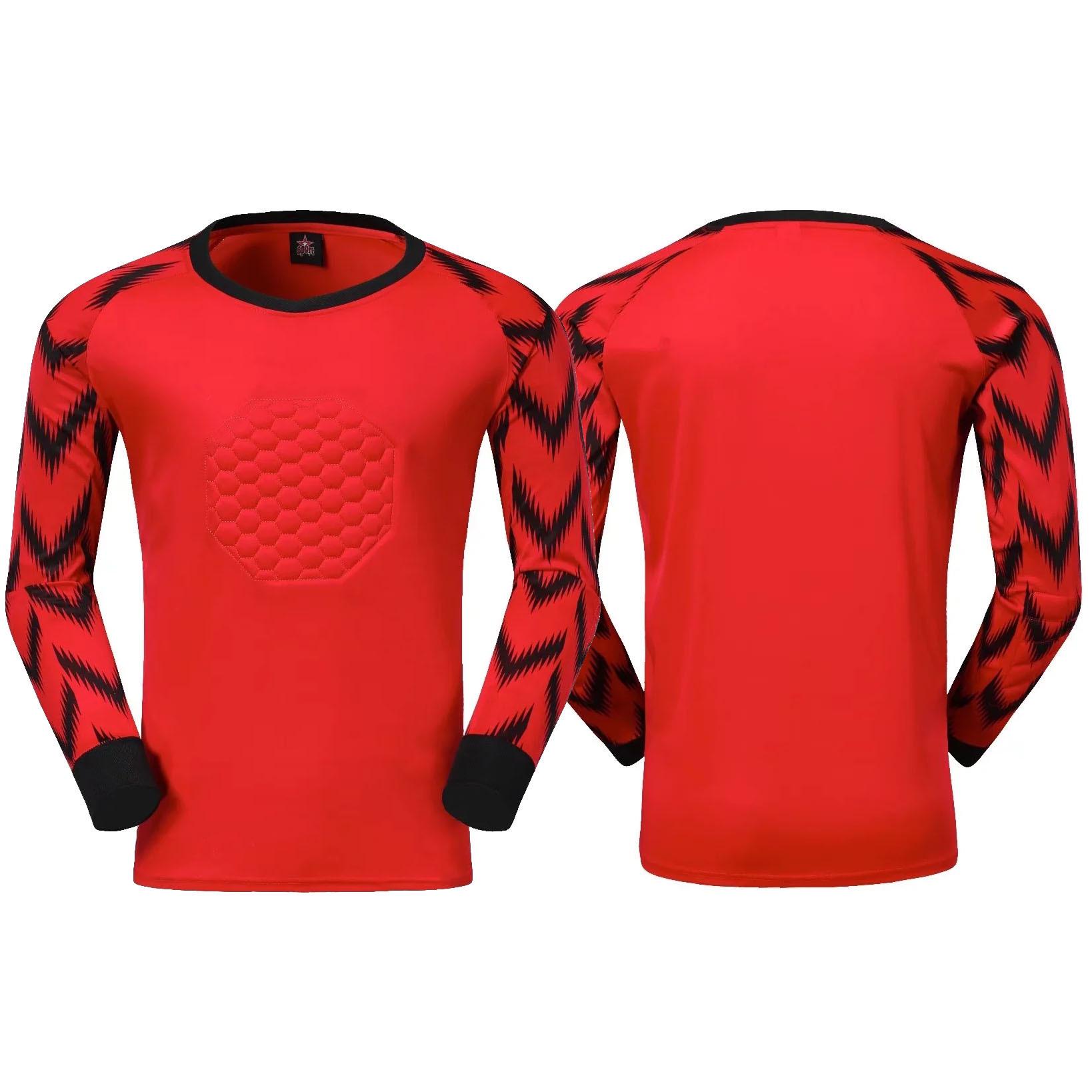 

Goalkeeper Uniform with Anti-Fall and Anti-Collision Sponge Padding for Football Training Child 26