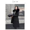 Winter liner can be removed, big fur collar slim and thin cotton-padded clothes, student cotton-padded jacket tide