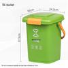 KAPURO Sealed Kitchen Food Waste Bin