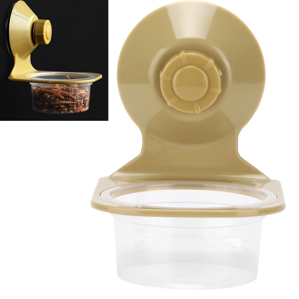 Hanging Food Bowl Single and Double Basins Drinking Water Type for Snakes Lizards Horned Frogs and