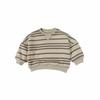 Customized 2024 Spring Kids' Striped Long Sleeve Unisex Korean Style Hoodie