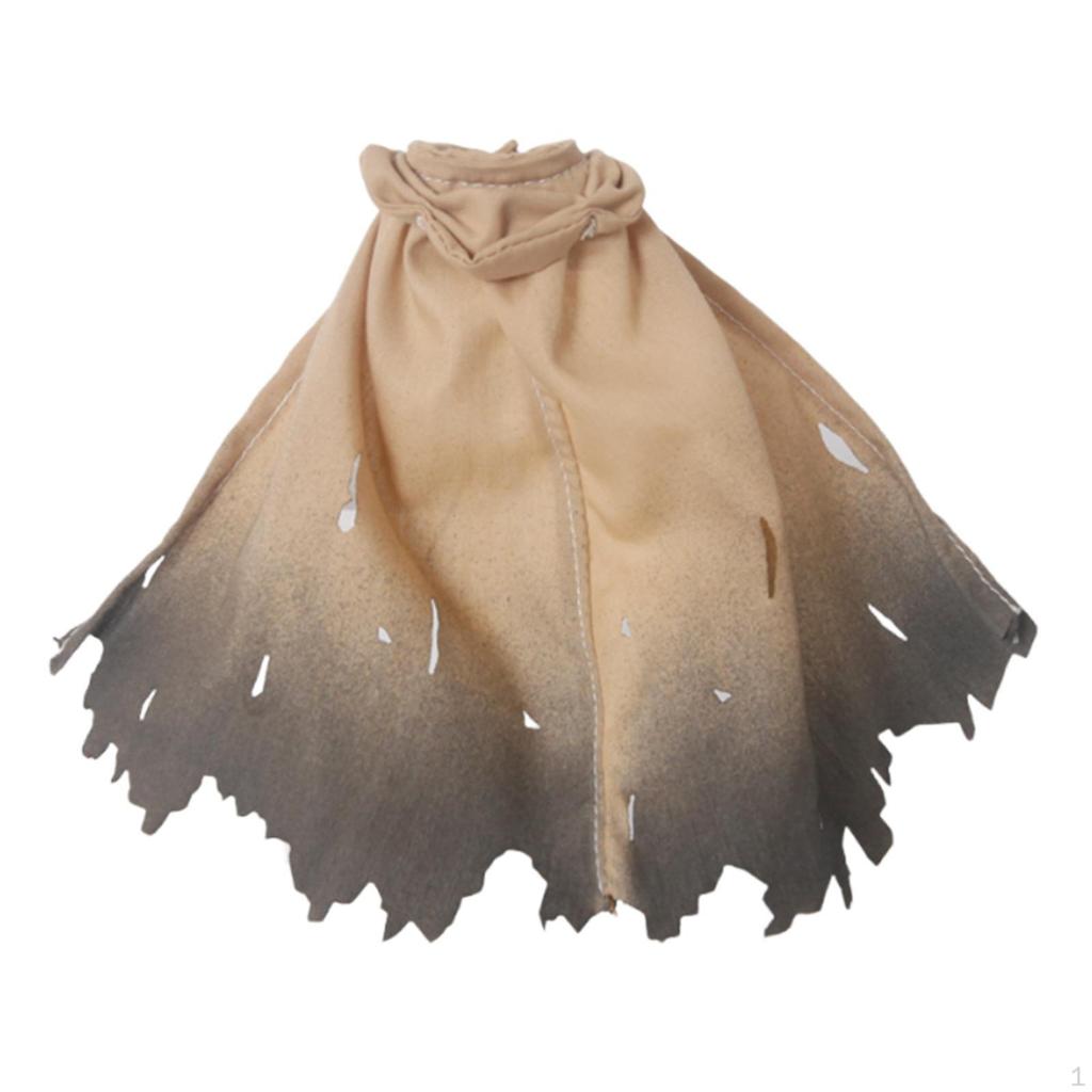 1/12 Action Figure Clothes Cape Accessories Fashion Dress Up Miniature Clothing Doll Costume