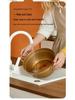 Aluminum Non-Stick Double Handle Soup Pot for One, Ideal for Cooking Noodles, Ramen, Hot Pot On Gas or Induction Stoves.