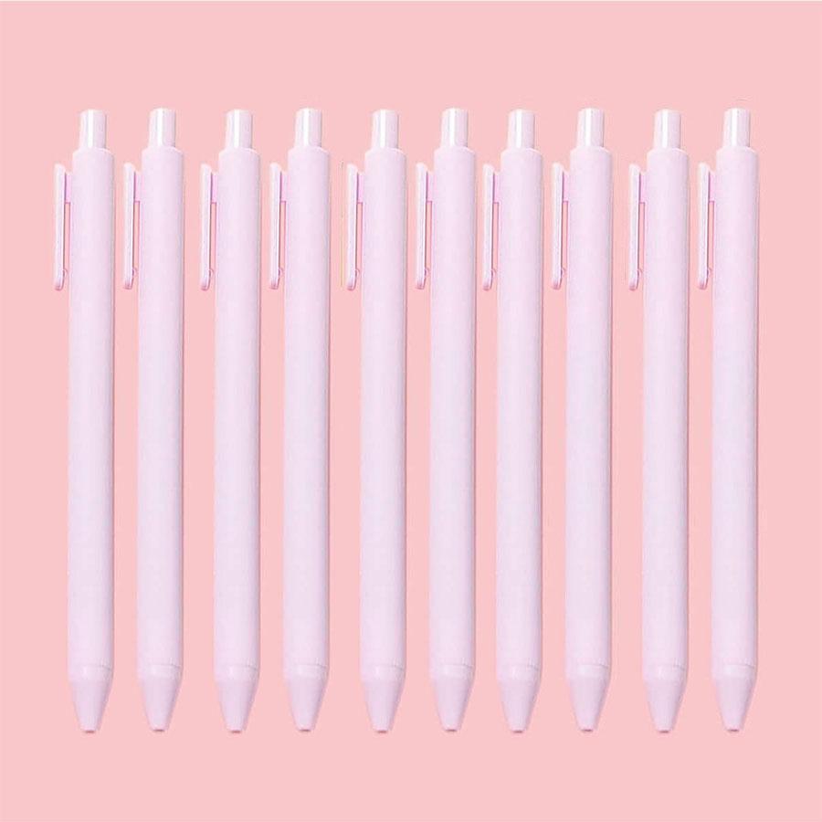 10 Pcs/Set Kawaii Candy Colored Gel Pen Creative Macron Color Series Student Writing School Office Supply Stationery