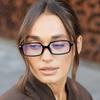 Small Frame Square Reading Glasses Designer Elegant Rectangle Eyewear Luxury Women Computer Blue Light Blocking