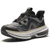 Anta Cushioned Slip-Resistant Low-Top Running Shoes Men's Gray Black Sneakers 112425572-6