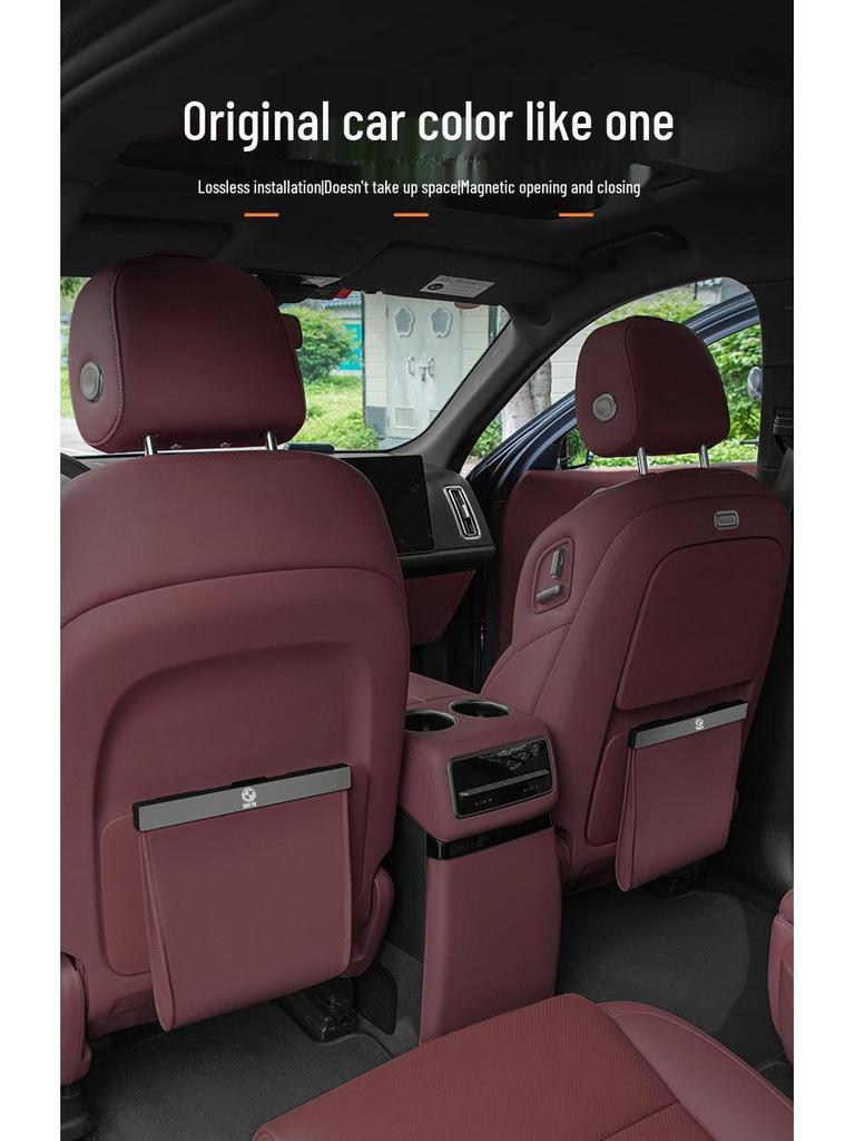 BMW Magnetic Hanging Car Trash Bag & Seat Back Organizer