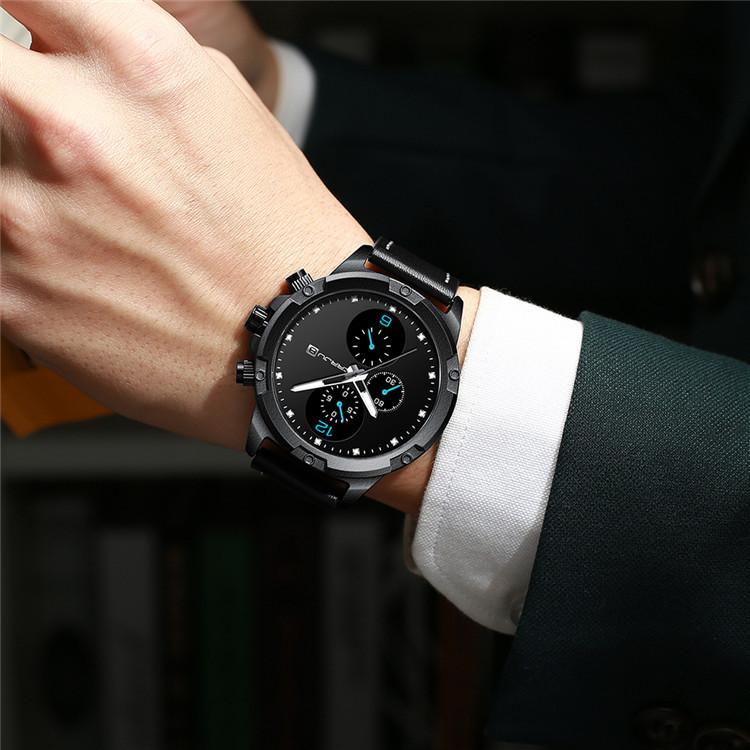 CRRJU-2142 Men's Six-pin Sports Watch Men's Watch Large Strap Watch Men