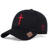 Baseball Stitching Embroidered Cross Neutral Gender Women  Men For Caps Spring Autumn Outdoor Adjustable Casual Hats Dad Hat Sunscreen Hat
