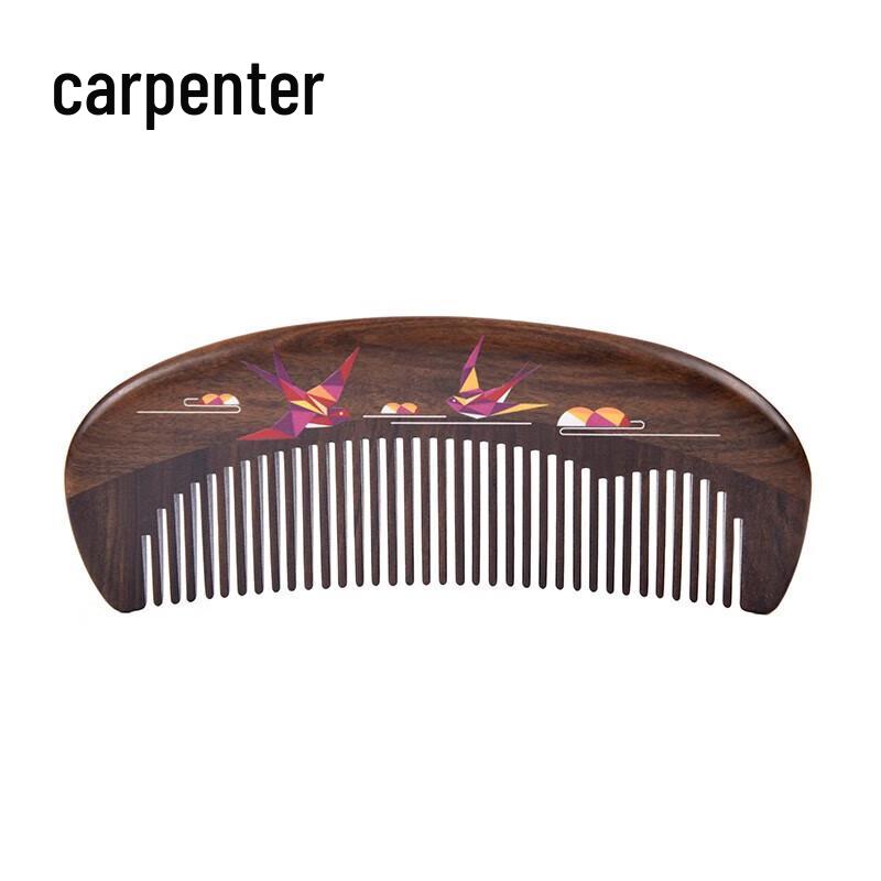 Tan Mujiang Natural Wooden Massage Comb