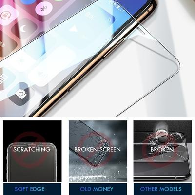 3PCS 9H Full Cover Protective Glass Film For iPhone SE 2025 / iPhone 12 12 PRO PRO MAX MINI 11 11 PRO 11 PRO MAX / iPhone 12 12 PRO Screen Protector