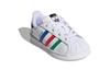 Adidas Originals SUPERSTAR Abrasion Resistant Low top Toddler Shoes White Infant And Toddler FW5240
