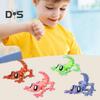 3D Printed Gecko Toy Magnetic Articulated House Lizard Figurine Animal Fidget Toy for Refrigerator Magnet Computer Monitor Decor