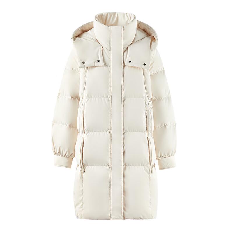 Women's Stand-Collar Hooded Down Jacket
