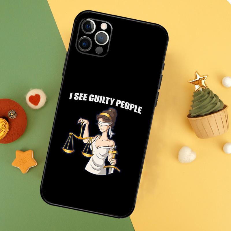 

Law Lawyer Judge Justice Phone Case For iPhone 17 17Air 16 16E 15 14 13 12 11 Pro Max 12 13 Mini Shockproof Cover iPhone 15Pro MAX