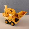 Yellow Engineering Car Toy ABS Children Excavator Toy Large Bulldozer Toy  Birthday Gift