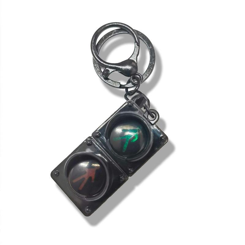 Mini Ampel Schlüsselanhänger - Süßes Geschenk für Rucksack oder Schultasche