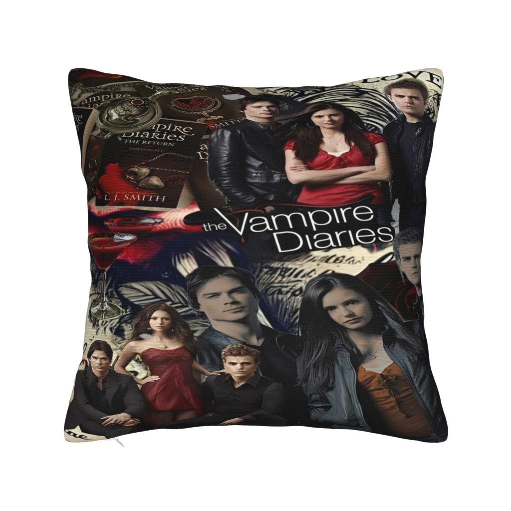 Living Room Decor The Vampire Diaries Pillowcase Accessories  Pillow Covers Zipper Multiple Sizes