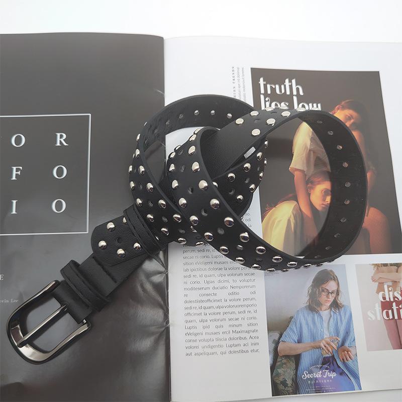 Belt Stylish Wide For Women Trendy Korean Vintage Pu Fashion Accessory For Pants