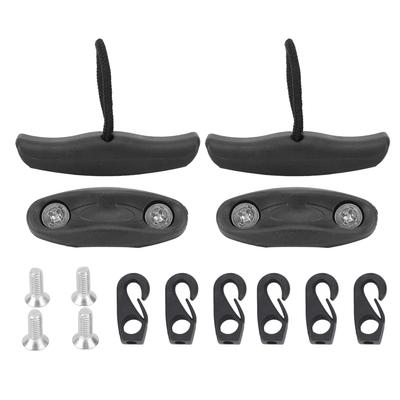 Kayak Pull Handles Soft Grip Easy Operation Kayak T Handle Replacement Accessories With Screws for All Sea Kayaks and