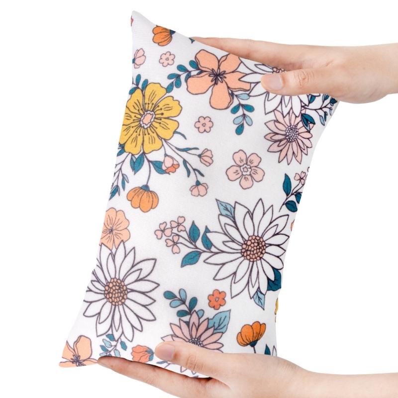 

Мягкая и поддерживающая мини-подушка, крошечная подушка со съемной стиркой наволочкой, компактная подушка, отлично подходит для детей, для комфорта шеи и поясницы 1