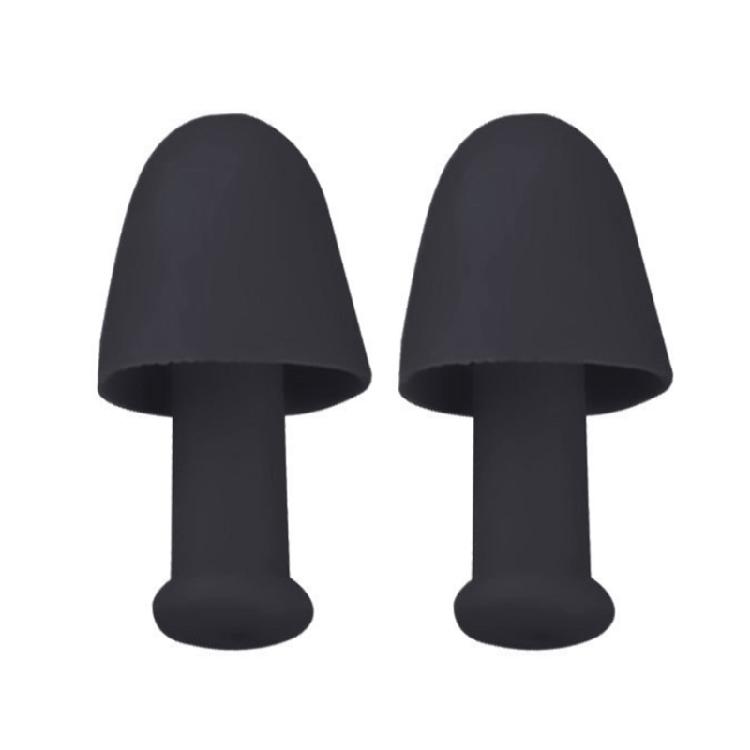 

1Pair Noises reduction Waterproofs Soft Earplugs Reusable Silicone Sounds block Earplugs Sleep Ear Plugs Enduring чорний
