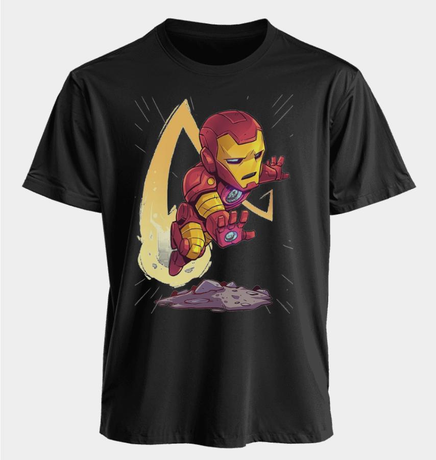 

Men s and Women s T-shirts Iron Man Summer American Spring and Autumn Sports Fitness Niche Casual Oversized Short-sleeved 4XL