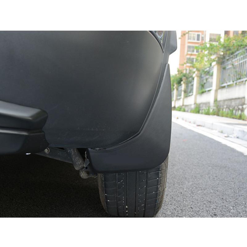 Car Styling Plastic Fender Soft Mudguard Detector Flap Splash Mud Guard Molding For Renault Kadjar 2016 2017 2018